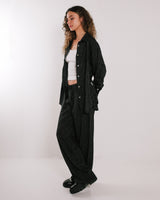 Black Coco Holiday Pants