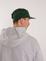 Retro 5 Panel Green Cap