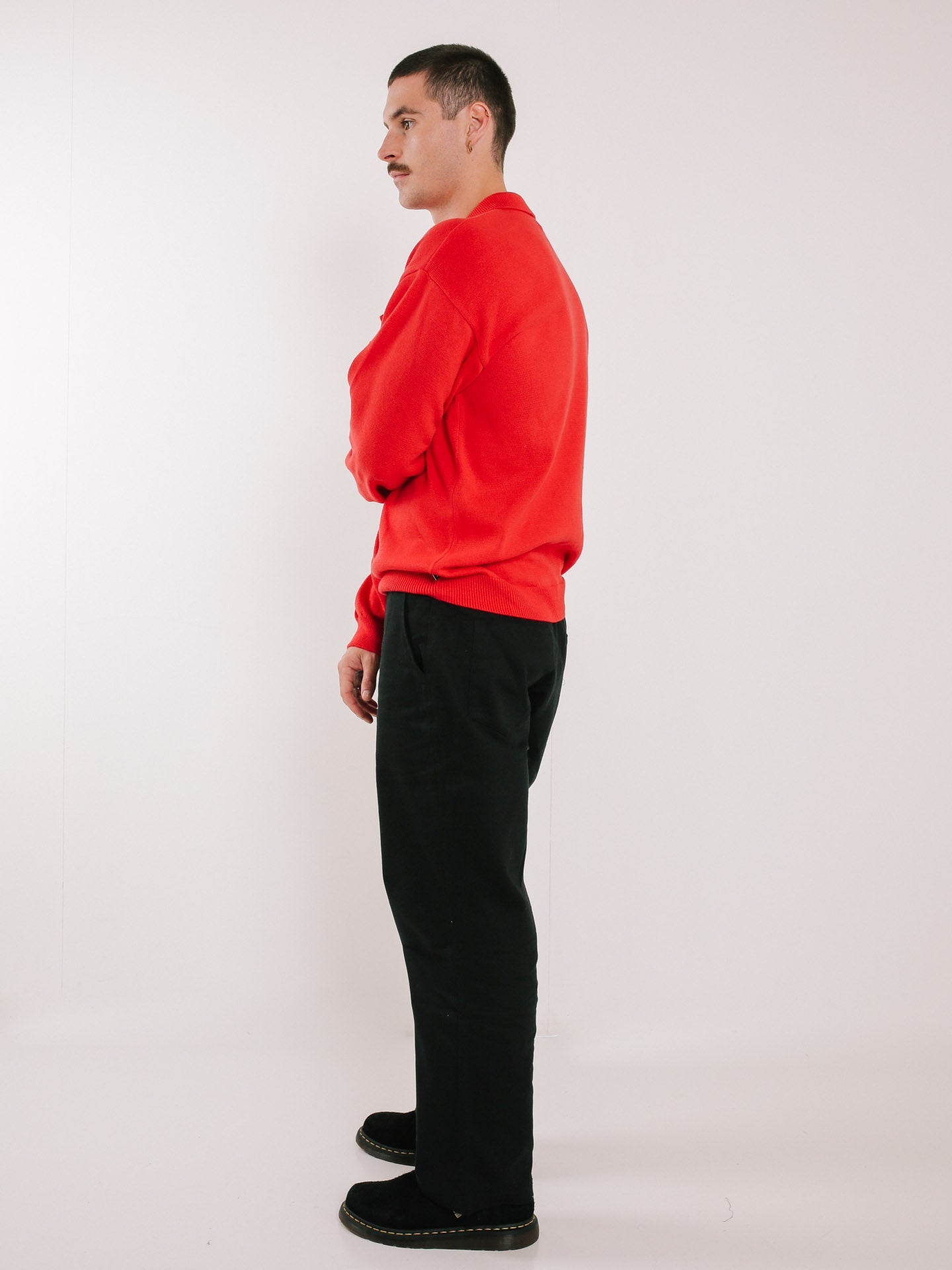 Knit Golfer Red