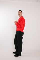 Knit Golfer Red