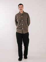 Canvas Overshirt Brown