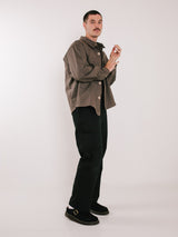 Canvas Overshirt Brown