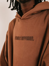 Pastel Hoodie Brown