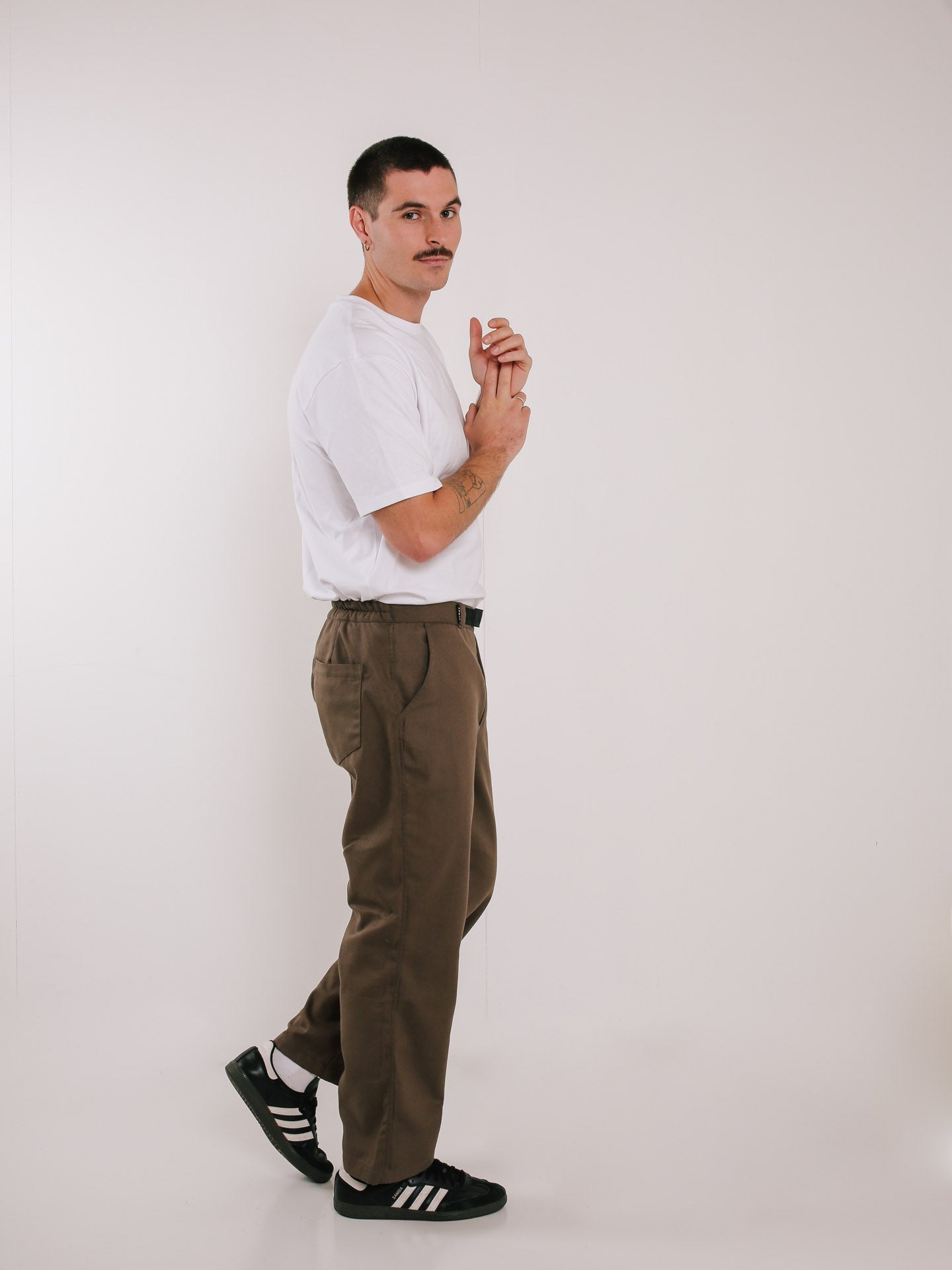'24 Straight Pants Brown