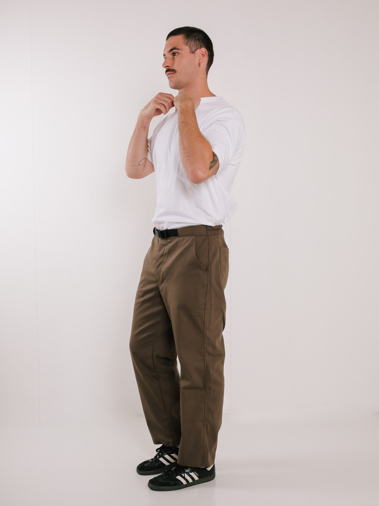 '24 Straight Pants Brown