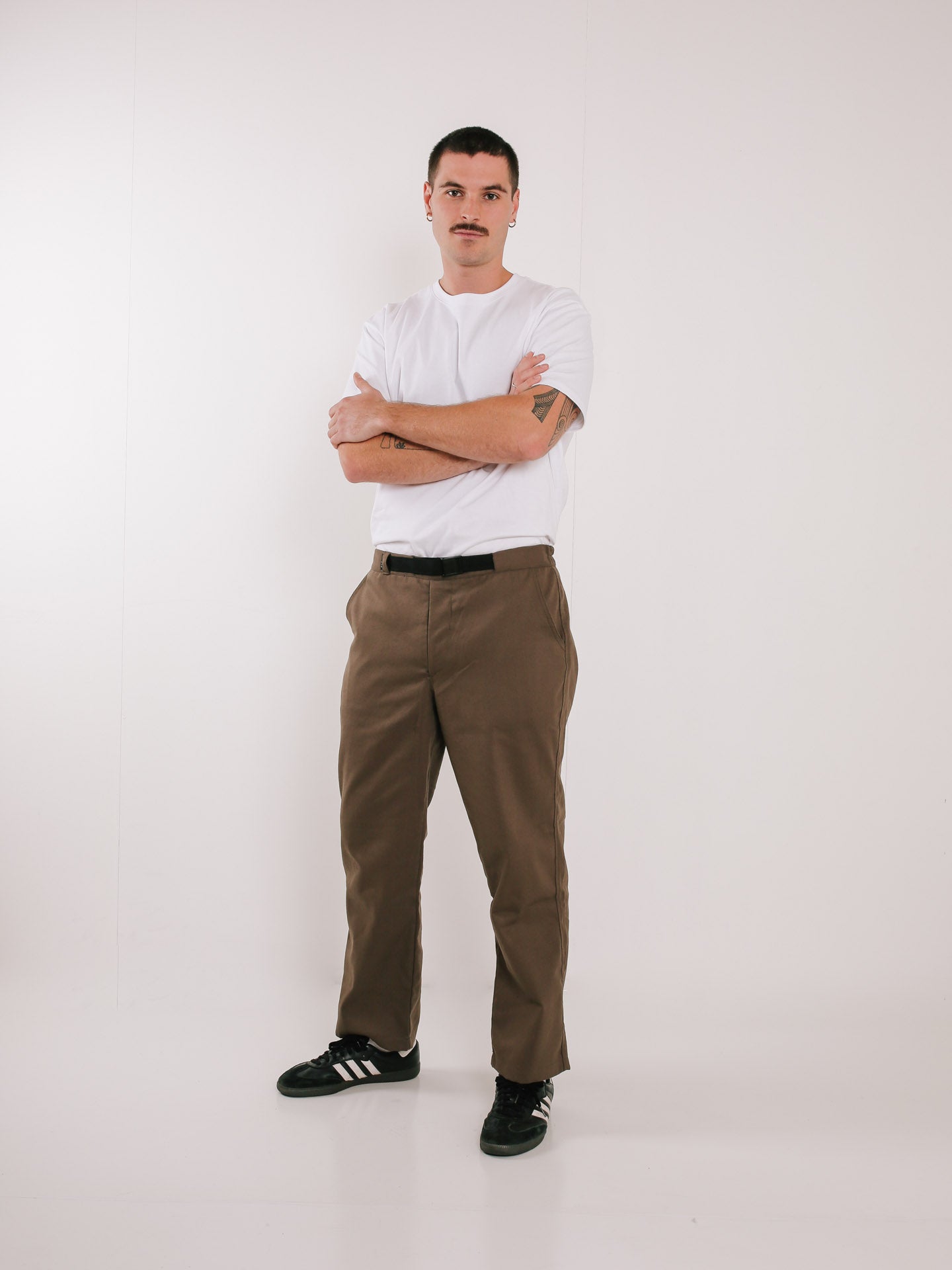 '24 Straight Pants Brown