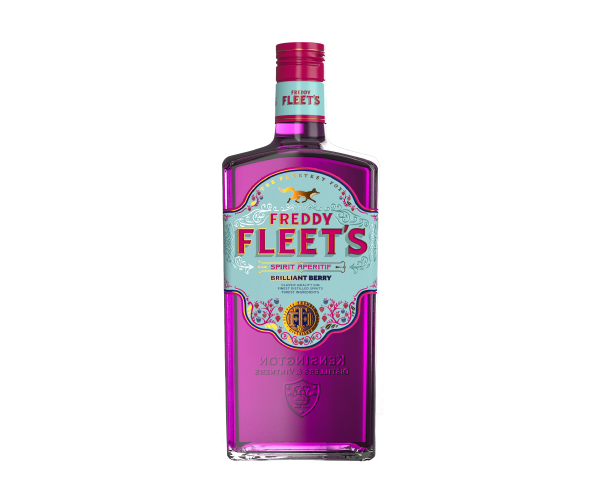 Freddy Fleet Gin Brilliant Berry 750ml