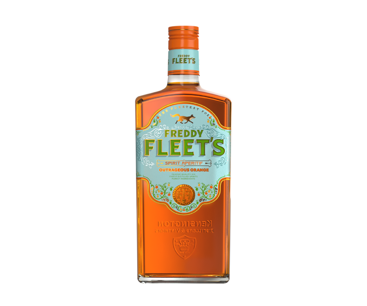 Freddy Fleet Gin Outrageous Orange 750ml