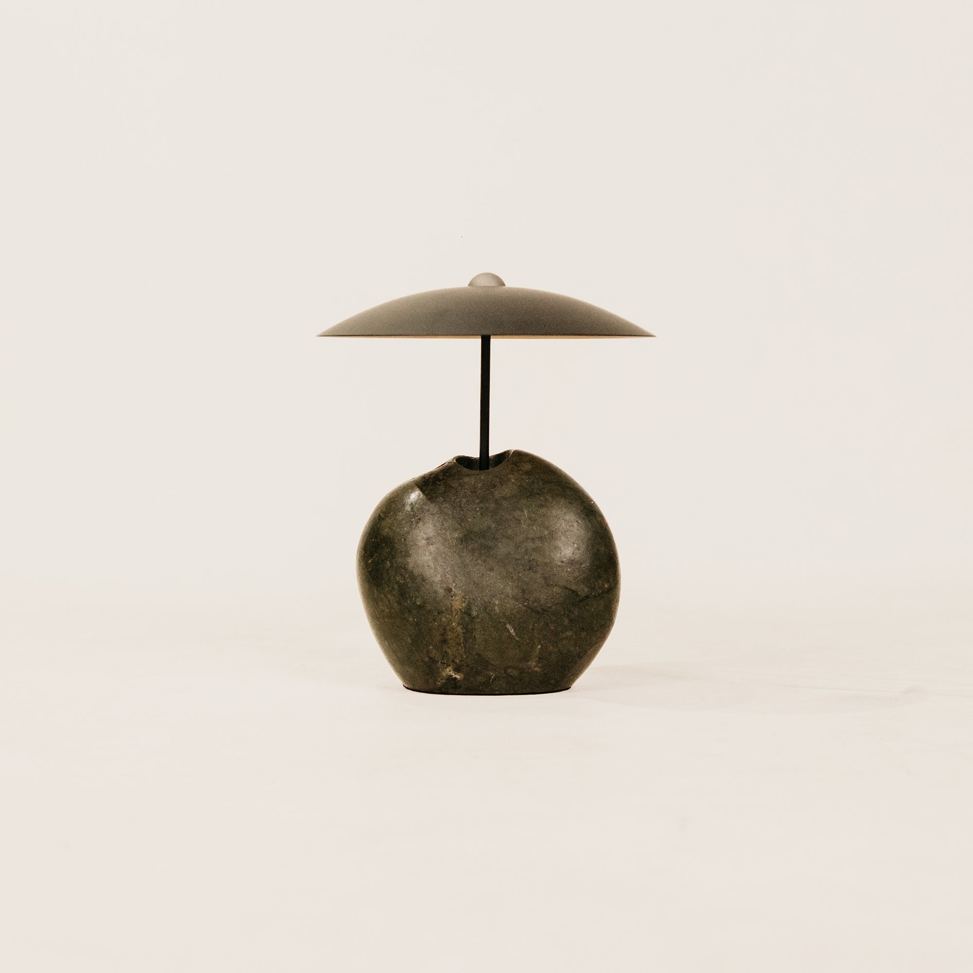 Gaia Stone Table Lamp – Black