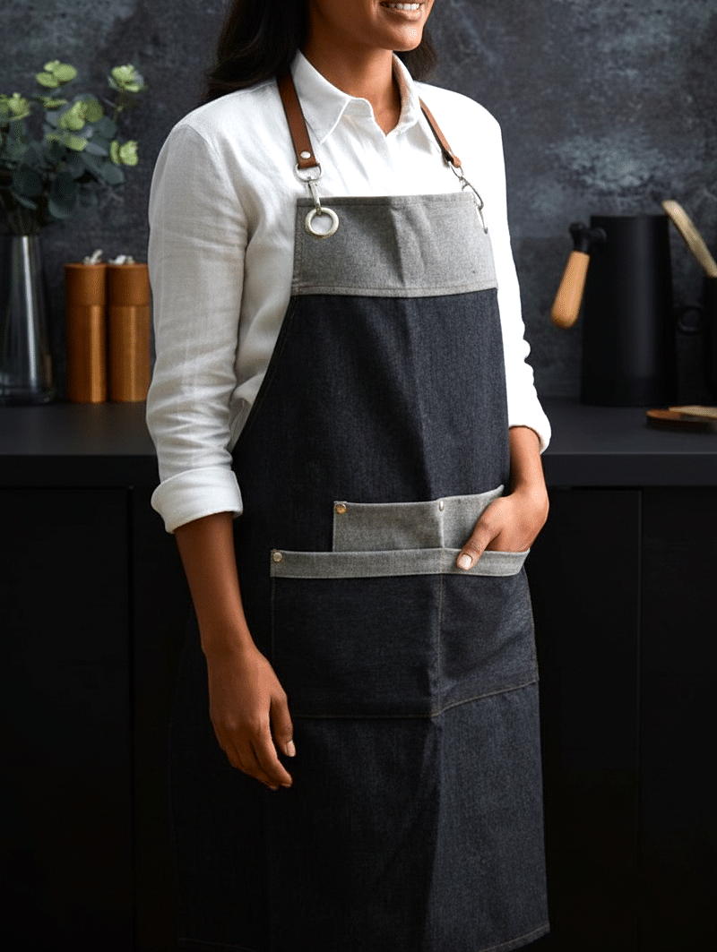 3pc Denim Apron Set - Image 2