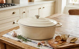 40cm Oval Cast Iron Pot (Available in All Colours) - Image 2