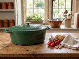 40cm Oval Cast Iron Pot (Available in All Colours) - Image 10