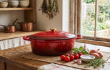 40cm Oval Cast Iron Pot (Available in All Colours) - Image 8