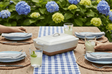 Cream Rectangle Casserole Dish - Image 1