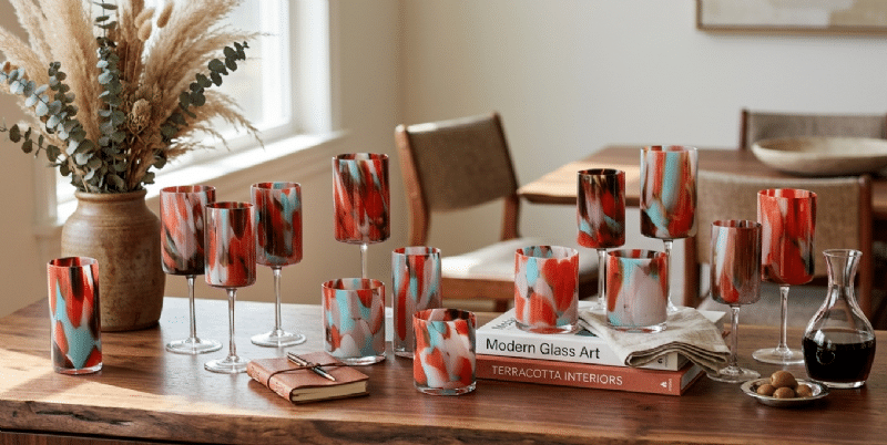 16pc Crystal Marble Earth Collection - Image 1