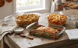 5pc Glass Casserole Set - Image 1