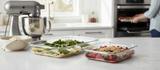 2pc Glass Rectangle Baking Dish - Image 1
