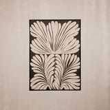 Gilded Leaf Charcoal Wall Art