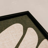 Gilded Leaf Green Wall Art