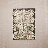 Gilded Leaf Green Wall Art