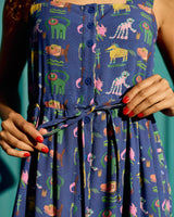 Kiwi Dress - Royal Creatures