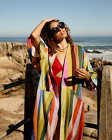 Kimono - Kaleidoscope Stripe