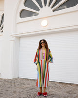 Kimono - Kaleidoscope Stripe