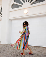 Kimono - Kaleidoscope Stripe