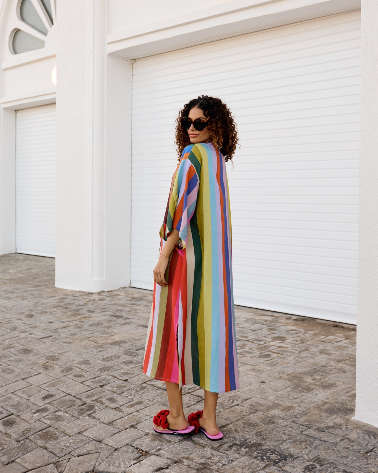 Kimono - Kaleidoscope Stripe
