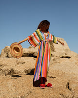 Kimbo Dress - Kaleidoscope Stripe