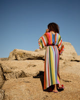 Kimbo Dress - Kaleidoscope Stripe