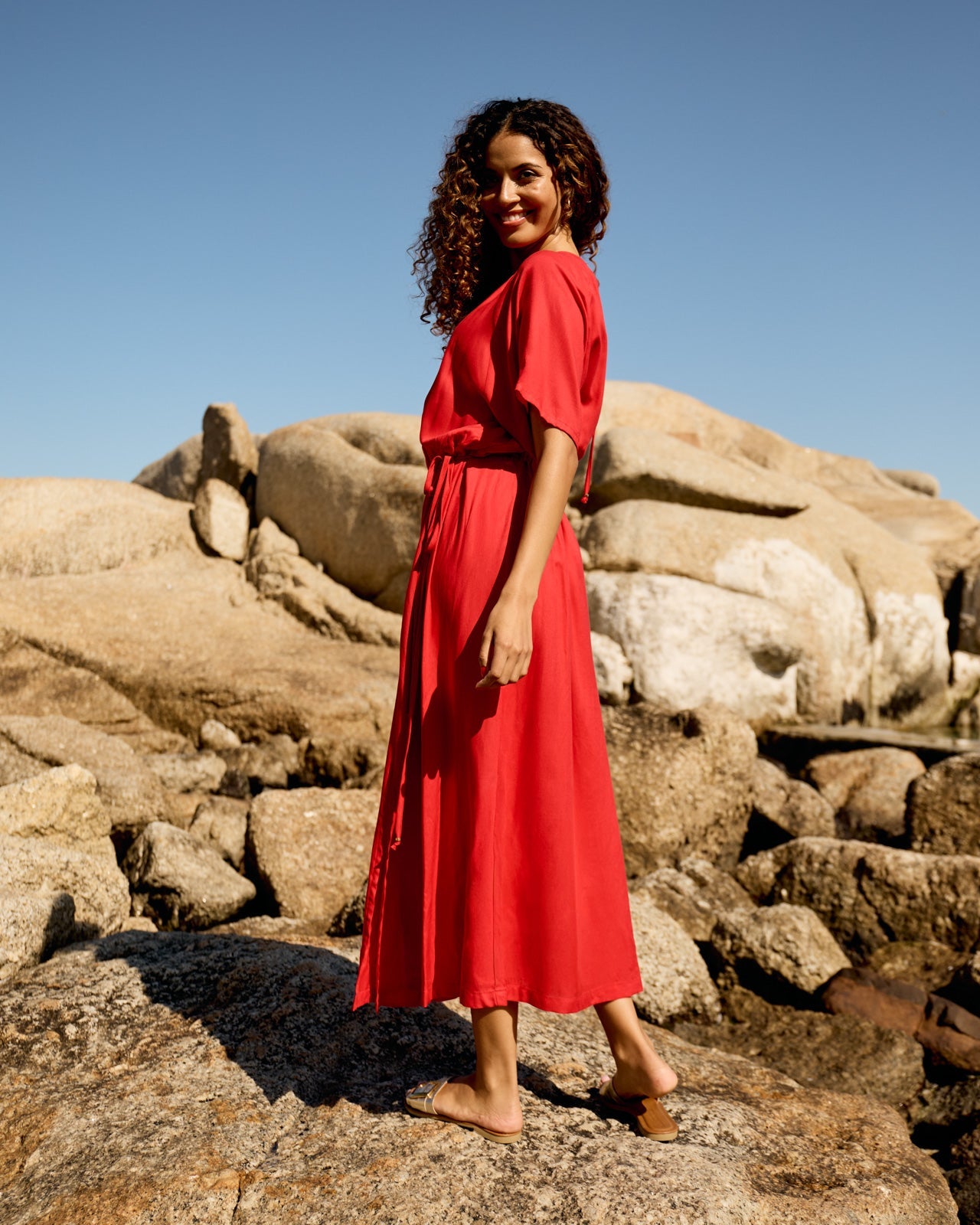 Muse Dress - Red