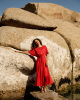 Muse Dress - Red