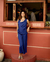 Linen Culottes - Royal