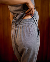 Kirstin Pants - Navy Check  SS2026/27