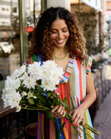 Hanky Dress - Kaleidoscope Stripe