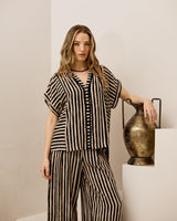 Tunic Tee - Black Stripe (Pre-order for 23 October)