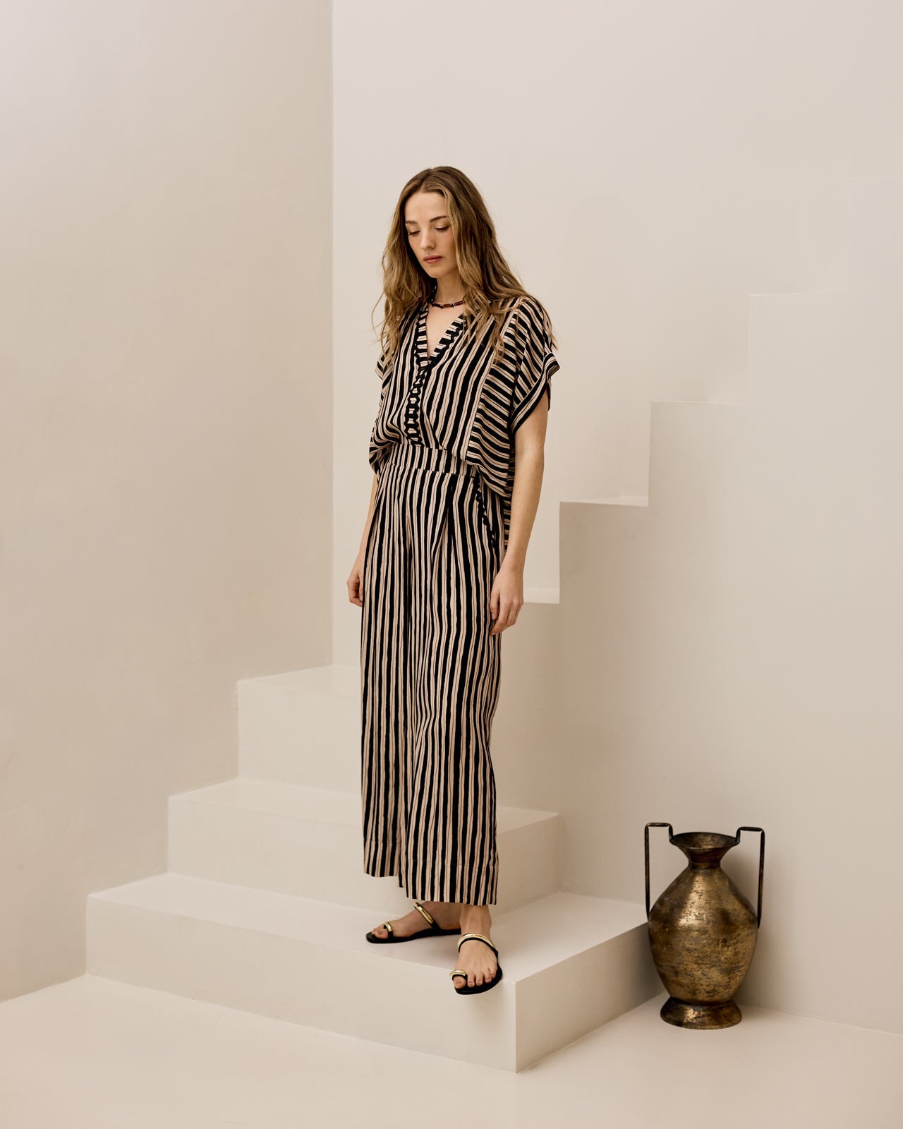 Tunic Tee - Black Stripe (Pre-order for 23 October)
