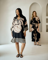 Salt Tunic - Black Floral