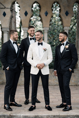 Groom and 3 Groomsmen | Wedding Suit Package