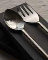 Hand Hammered Salad Servers