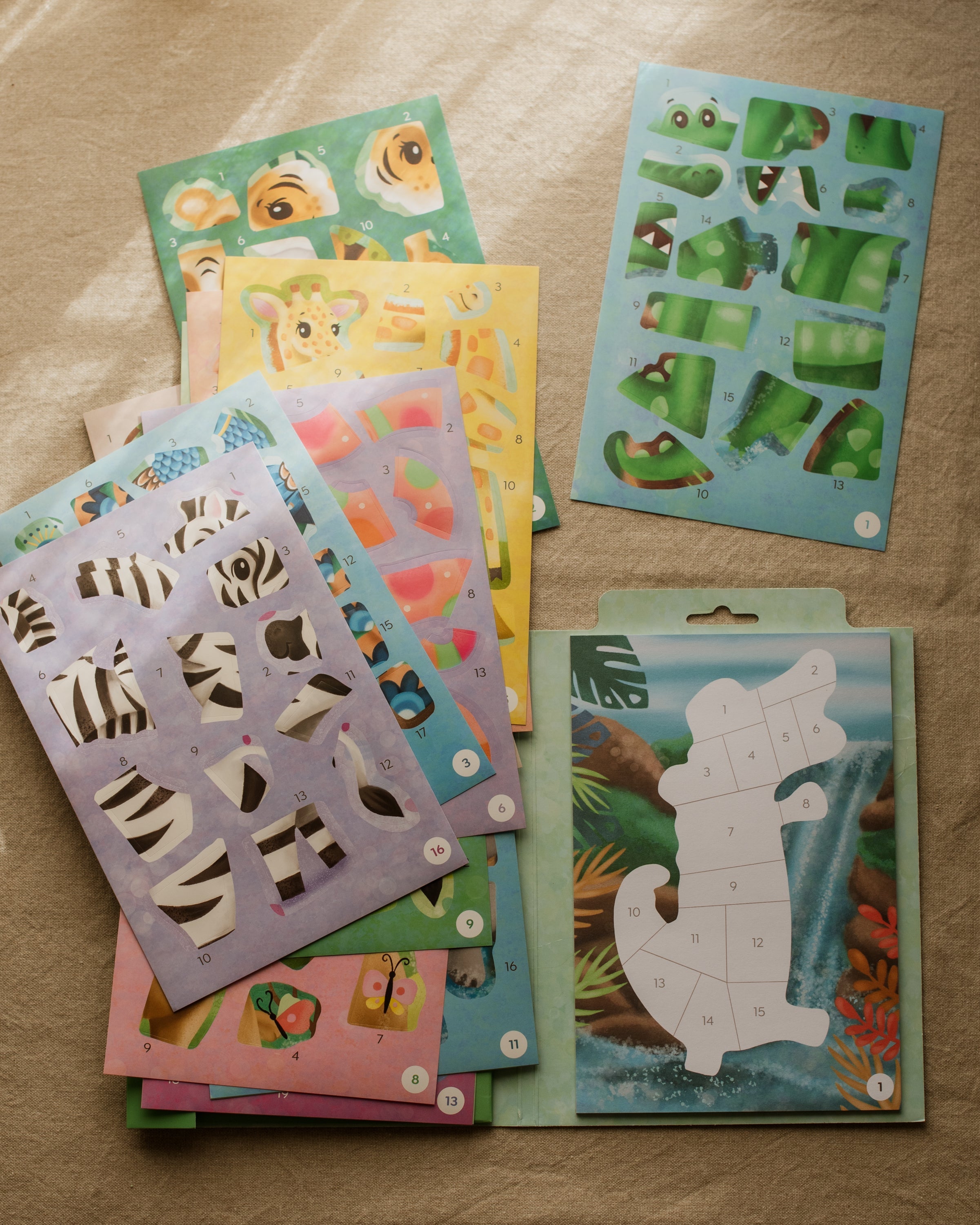 Sticker By Numbers - Animals