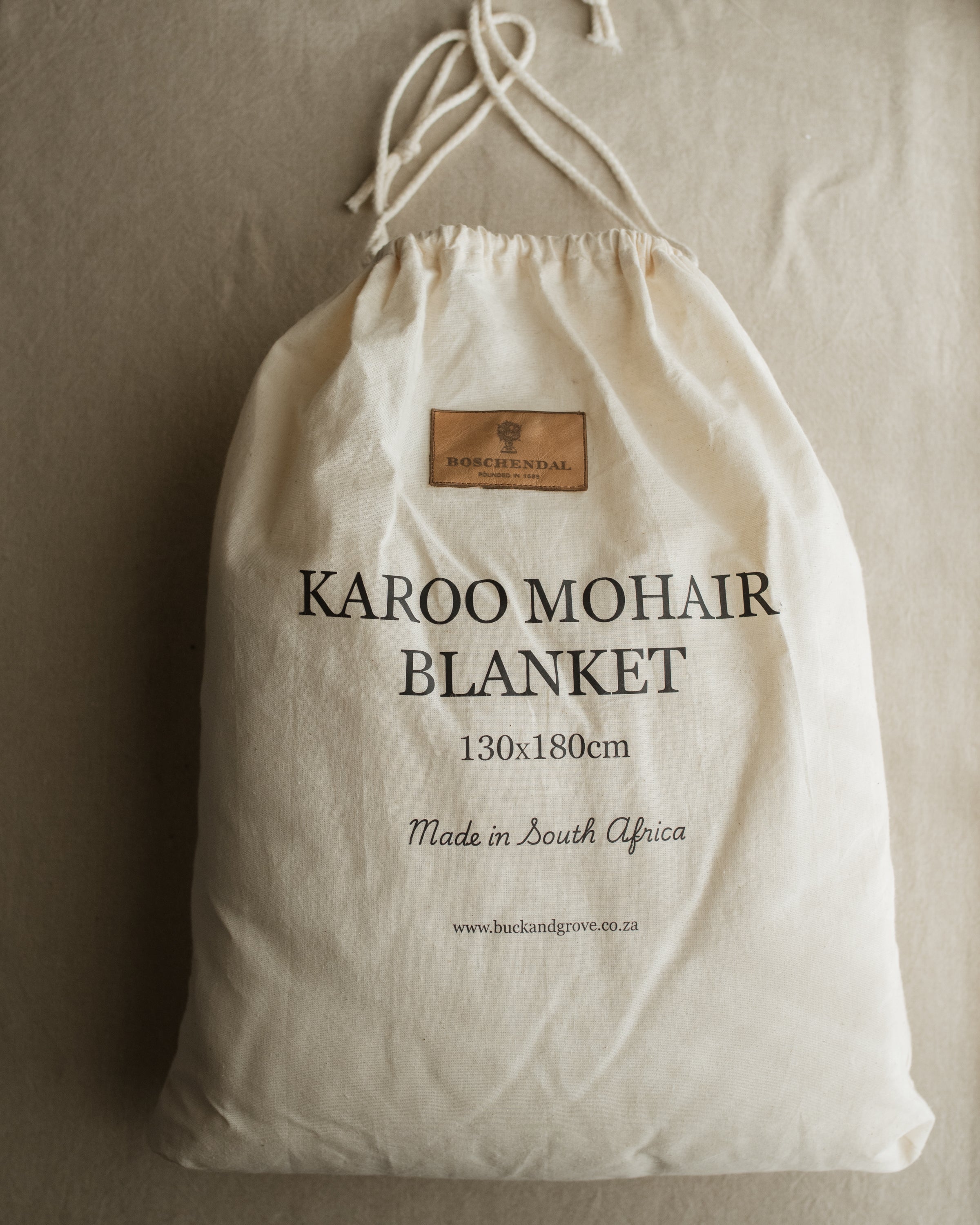 Karoo Mohair Blanket & Throw - Charcoal