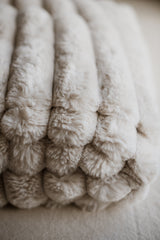 Boschendal Premium Plush Throw - Farmhouse Cream