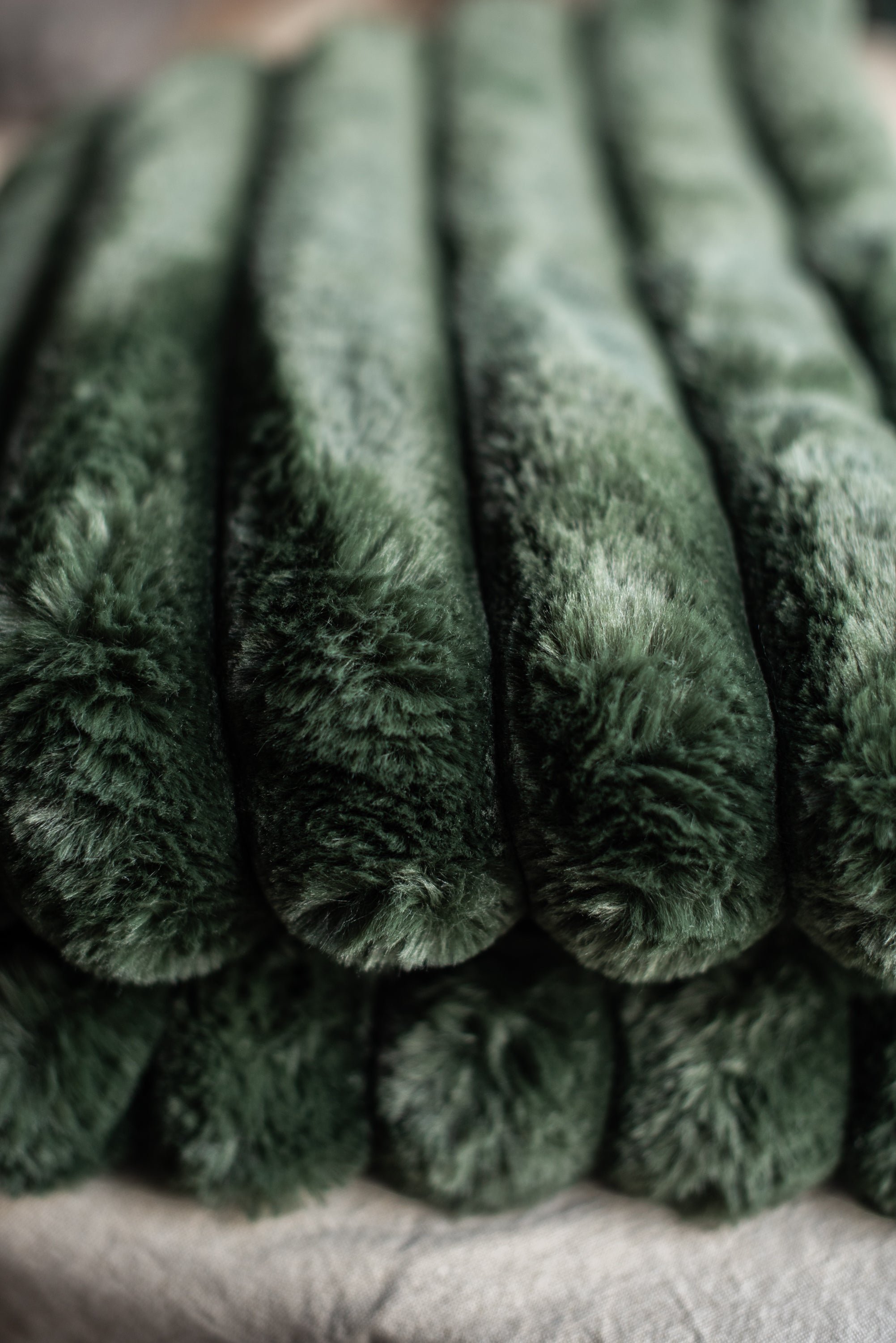 Boschendal Premium Plush Throw - Emerald Green