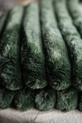 Boschendal Premium Plush Throw - Emerald Green