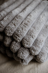 Boschendal Premium Plush Throw - Franschhoek Misty Grey