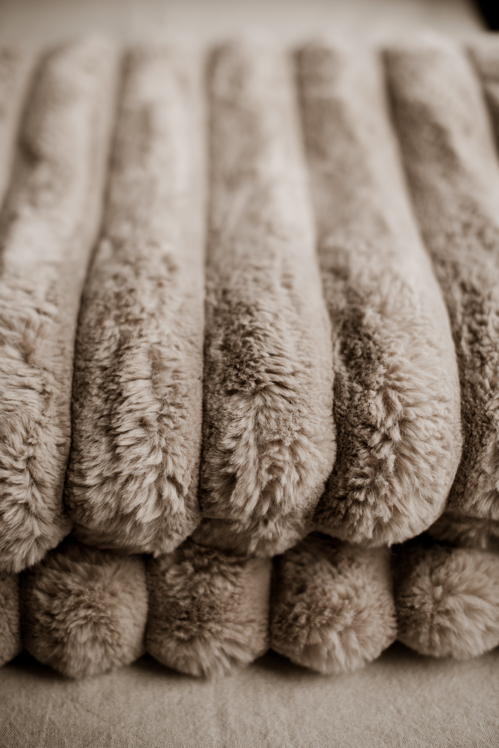 Boschendal Premium Plush Throw - Taupe