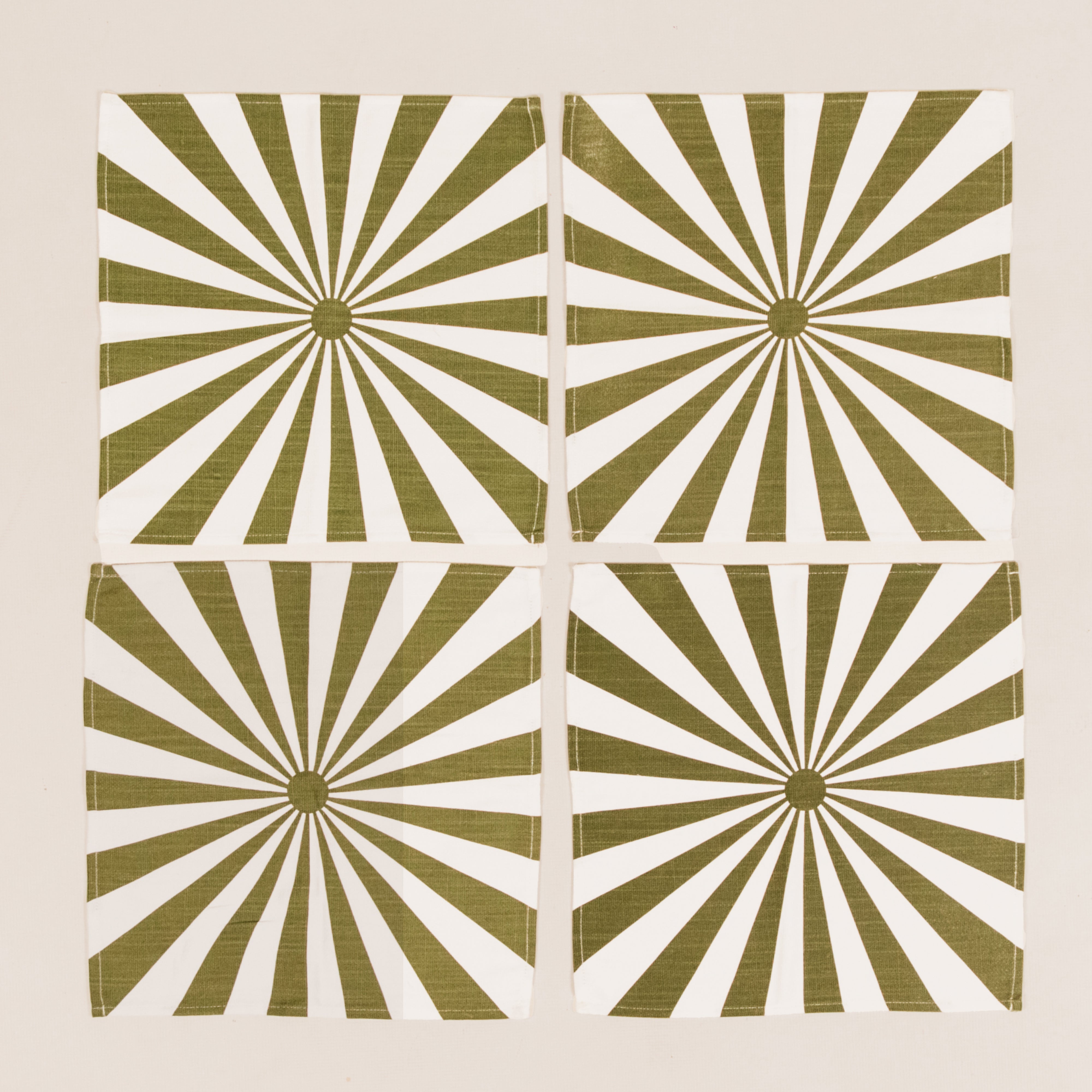 Angola Rays Napkins – Green