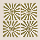 Angola Rays Napkins – Green